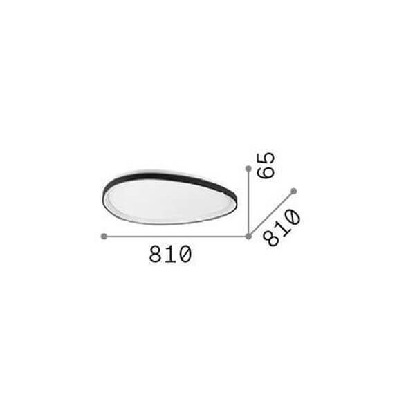 Plafonnier LED | Gemini Blanc Ø 81 cm