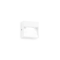Applique extérieure Dedra blanche, L 10 cm