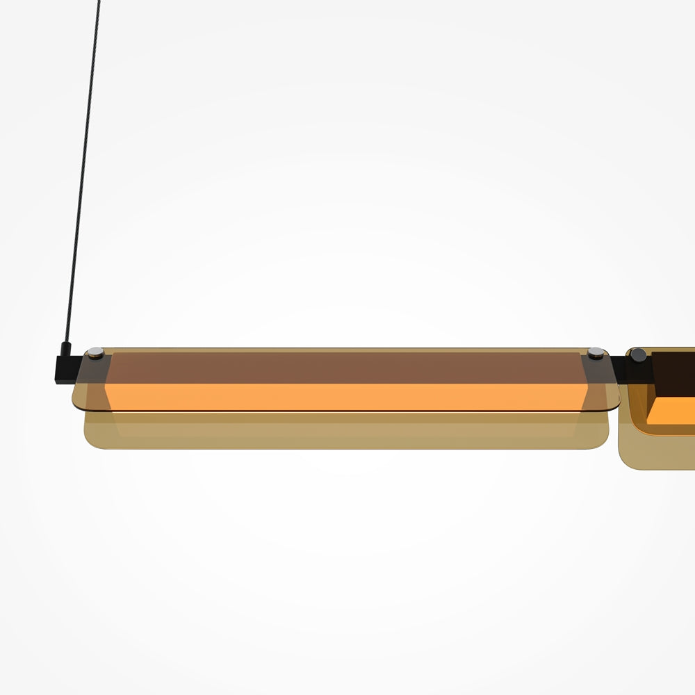 Flat Black pendant light