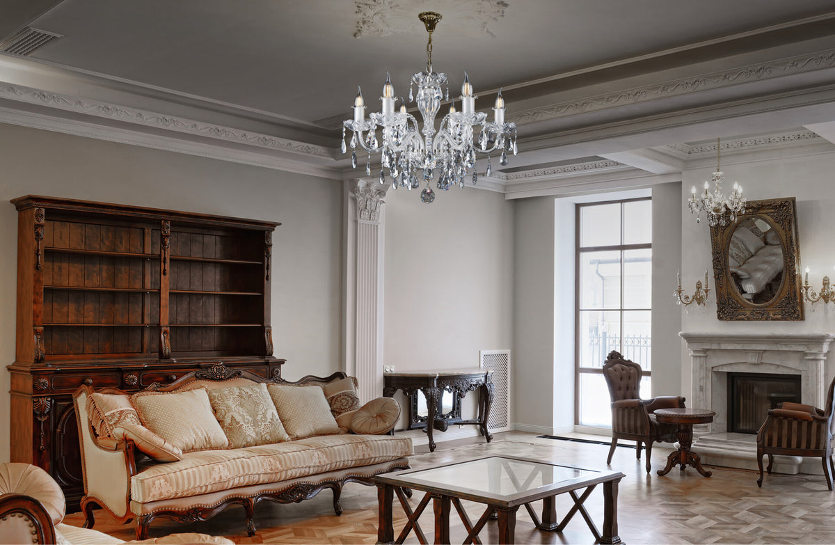 Lustre en cristal de Boheme EL177609PB