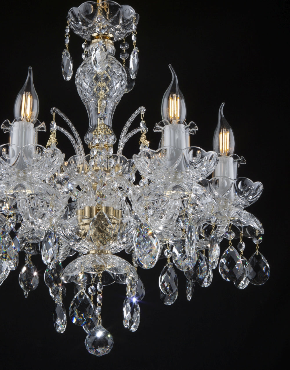 Bohemian crystal chandelier EL110640PB