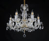 Bohemian crystal chandelier EL120602PB