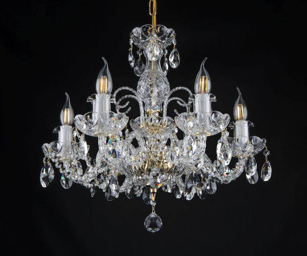 Bohemian crystal chandelier EL120602PB