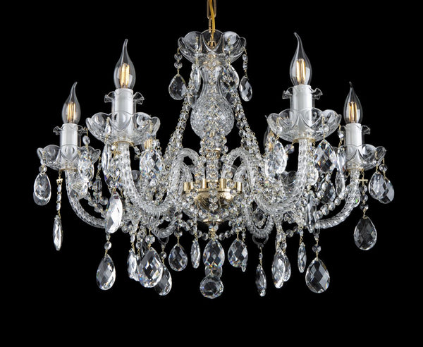 EL107601PB Crystal Chandelier