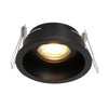 Adjustable Black Recessed Spotlight