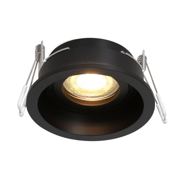 Adjustable Black Recessed Spotlight