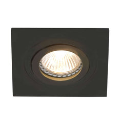 Black Adjustable Recessed Spotlight