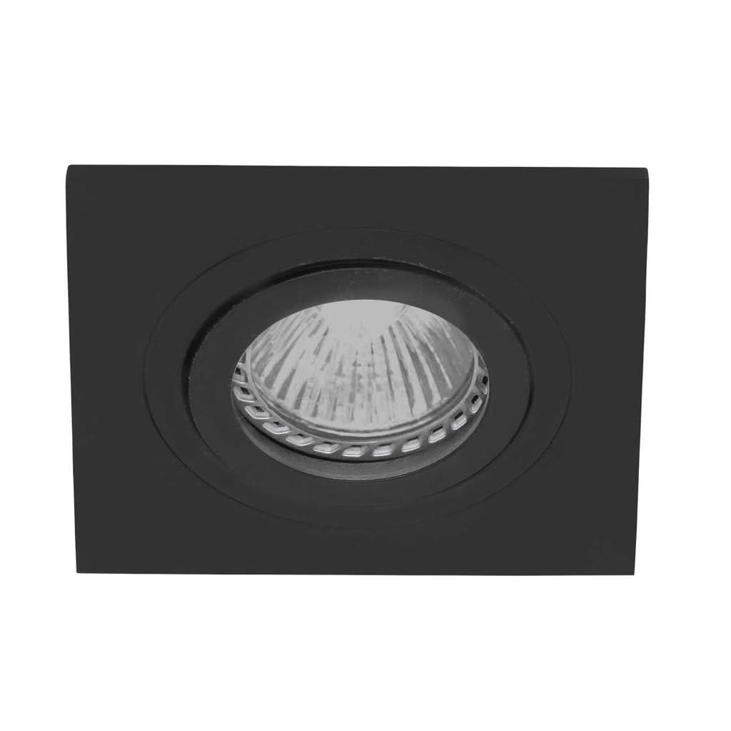 Black Adjustable Recessed Spotlight