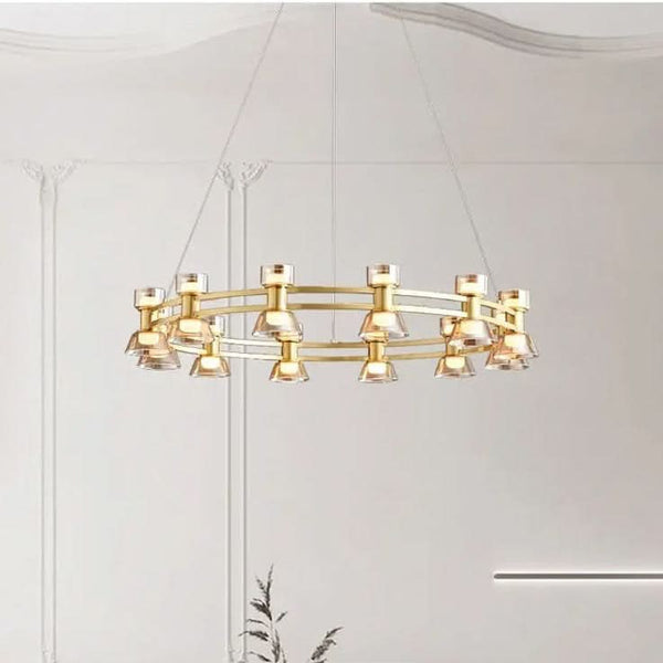Italian dumbbell-shaped round ceiling light | Cala
