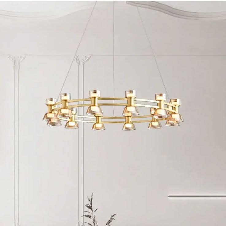 Italian dumbbell-shaped round ceiling light | Cala