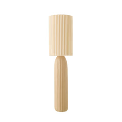 Lampadaire Ruth en céramique camel, grand modèle