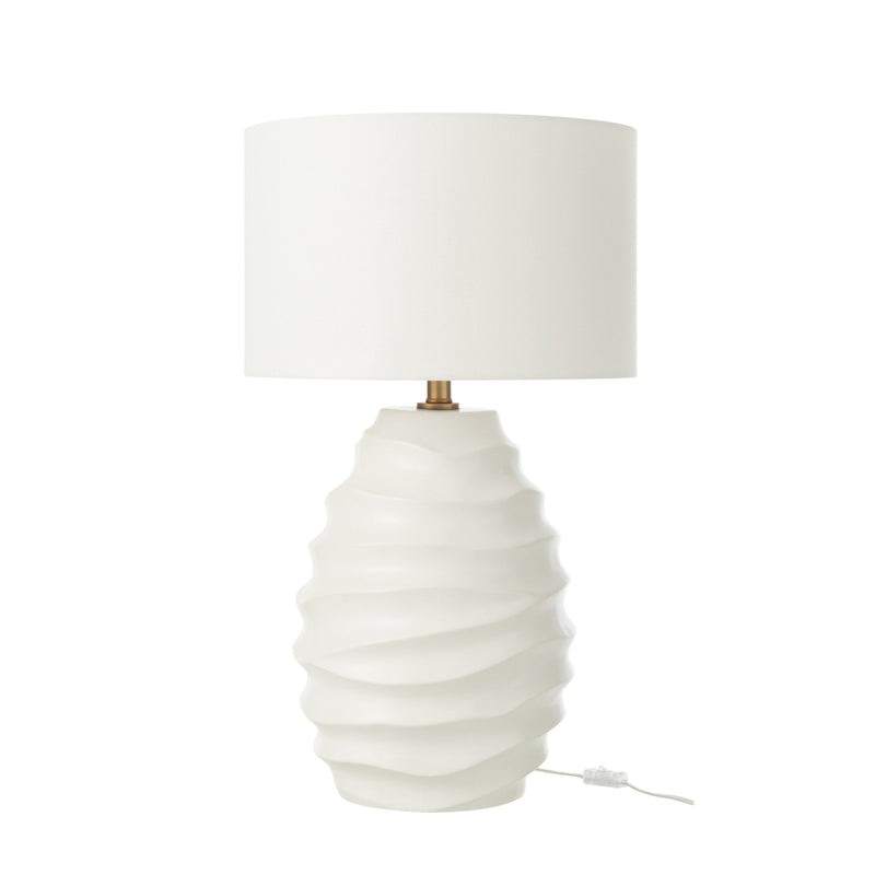 Lampe à poser Vague en céramique