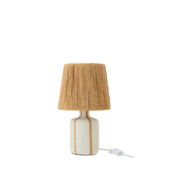 White ceramic table lamps