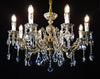 AL243 brass chandelier