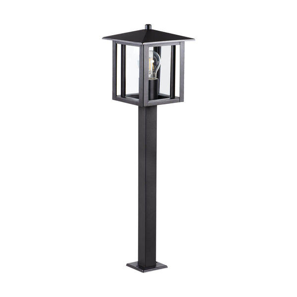 Luminaire extérieur Selto noir, verre