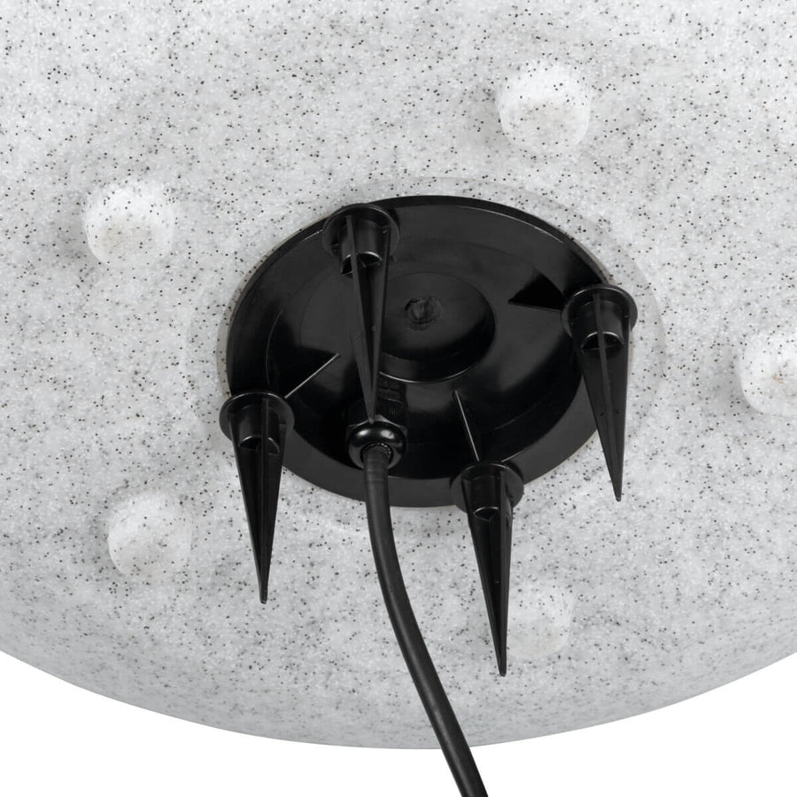 Luminaire extérieur Ball bois, Ø 49 cm