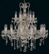 Crystal chandelier size EL6611819