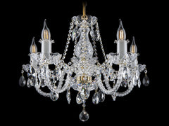 Bohemian crystal chandelier EL100502PB