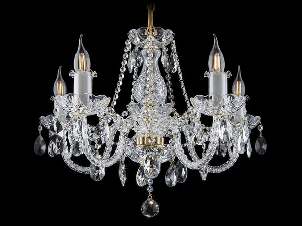 Bohemian crystal chandelier EL100502PB