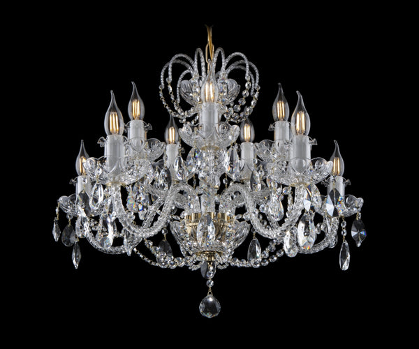 Bohemian crystal chandelier EL1201002PB