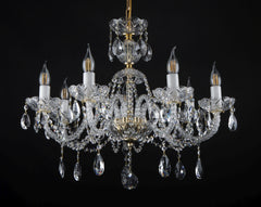 EL136702PB crystal chandelier