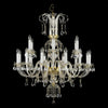 Large crystal chandelier L014CLN