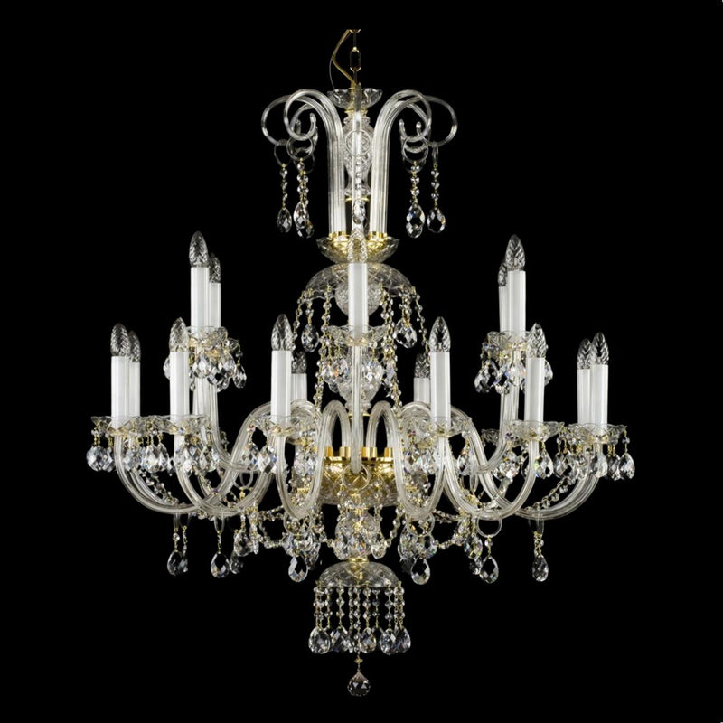 Large crystal chandelier L014CLN