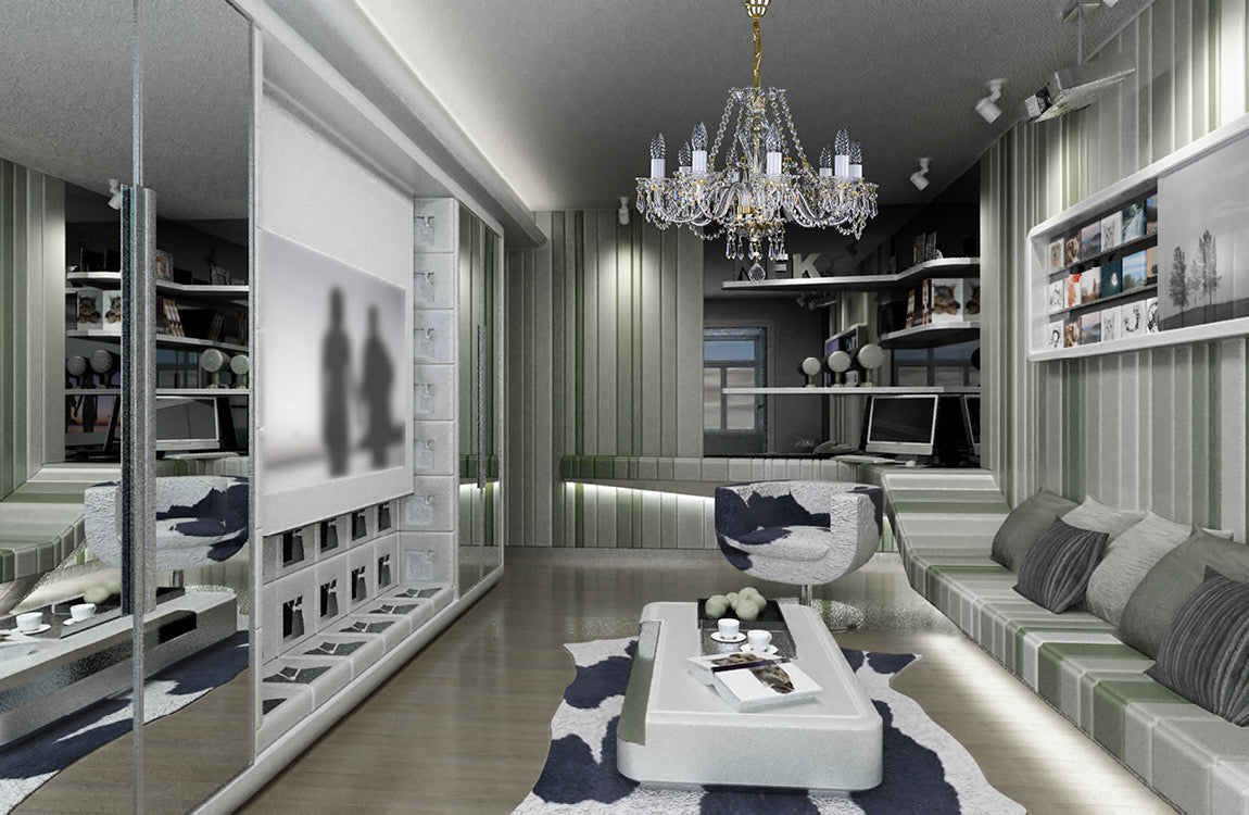 Lustre en cristal taille L028CLN