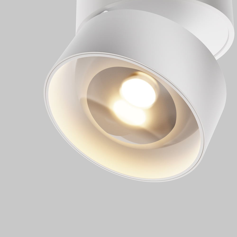 Lens white ceiling light