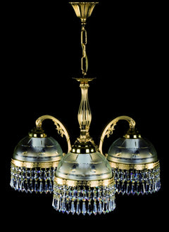 Brass chandelier L330CLN