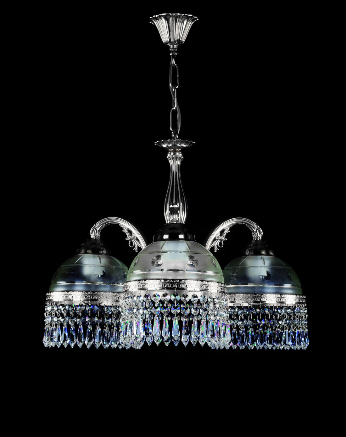 Brass chandelier L330CLN