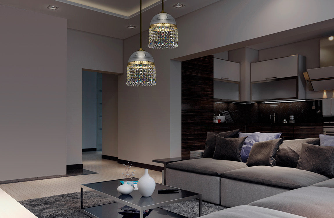 Lustre en laiton L331CLN