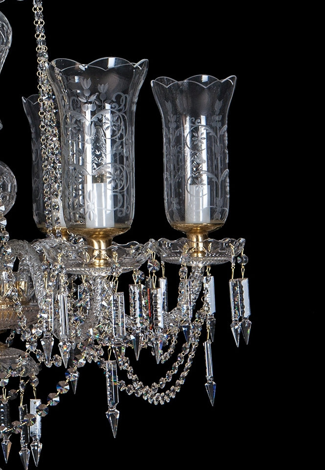 Lustre en cristal taille EL673619T