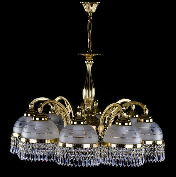 LA098CLN brass chandelier