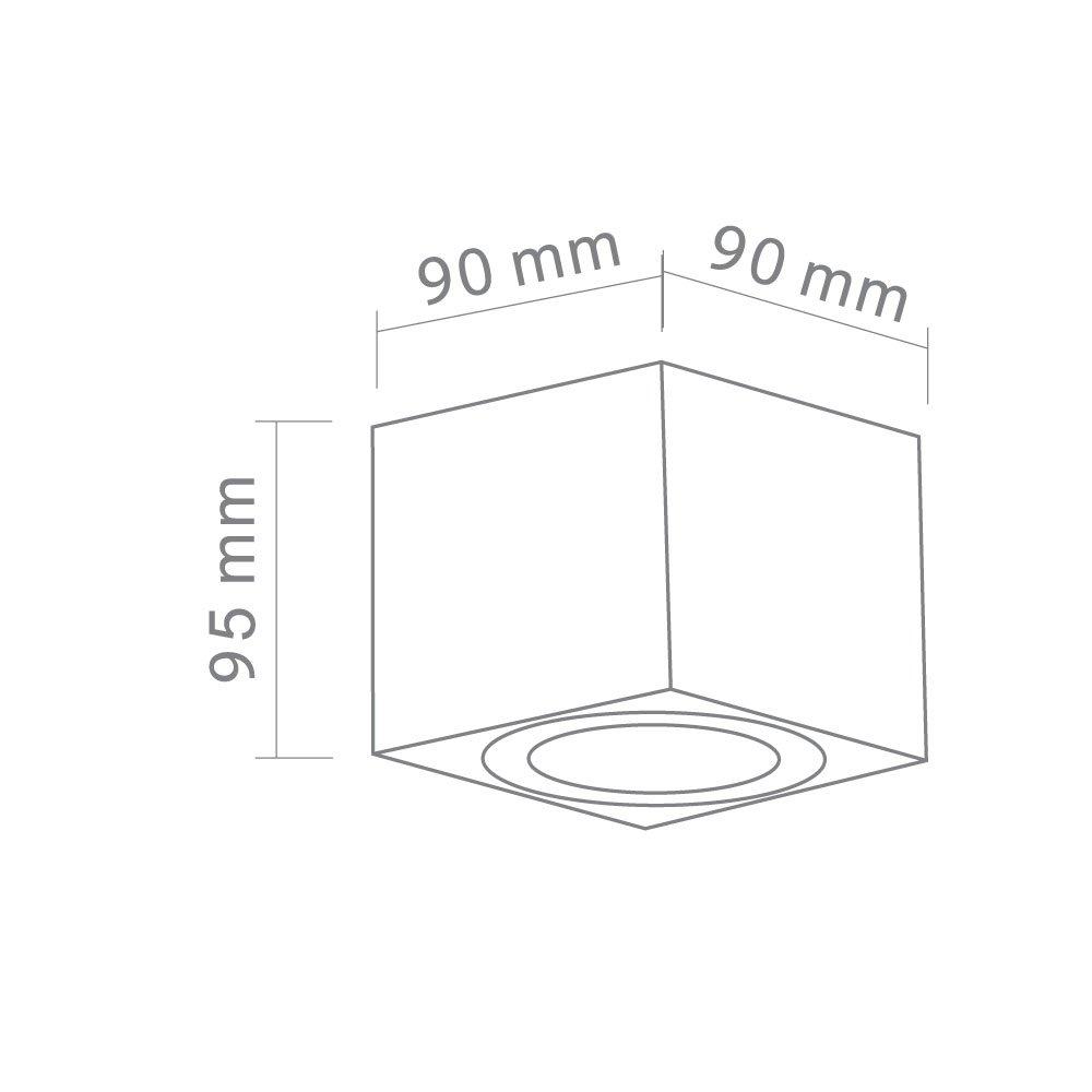 Spot plafond Lago