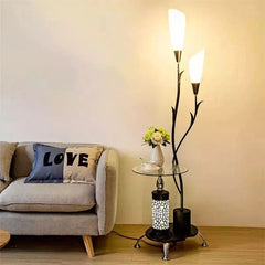 Restroom floor lamps