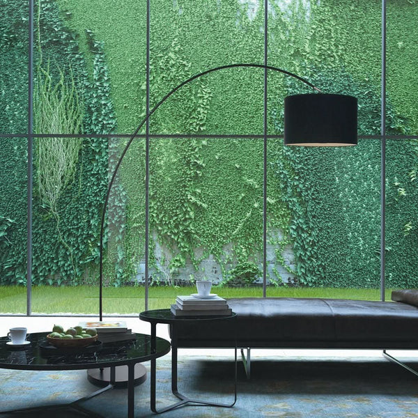 Black LED Arc Floor Lamp | Jira