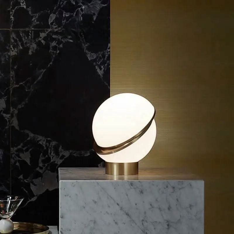 Lampe à Poser Design Italien | Sphère Luminosa - Designix Lampe de chevet Blanc Chaud
