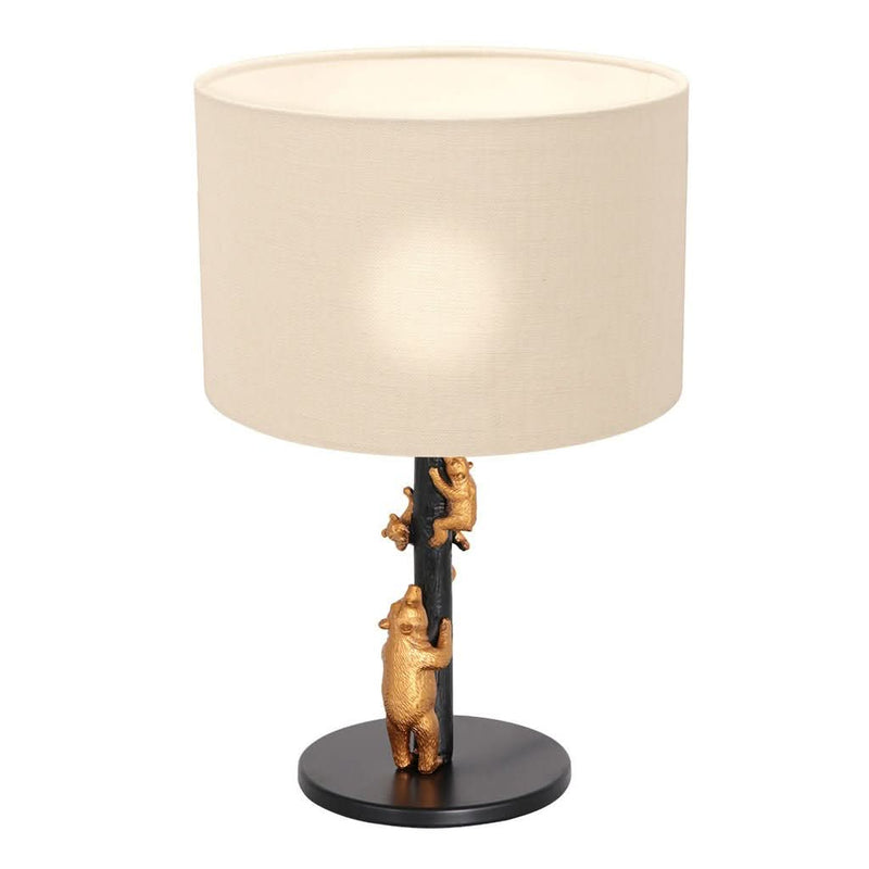 Linen Animal Lamp | Bear