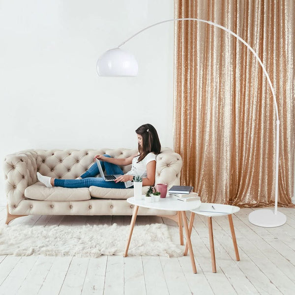 Adjustable Arc Lamp White | Zira