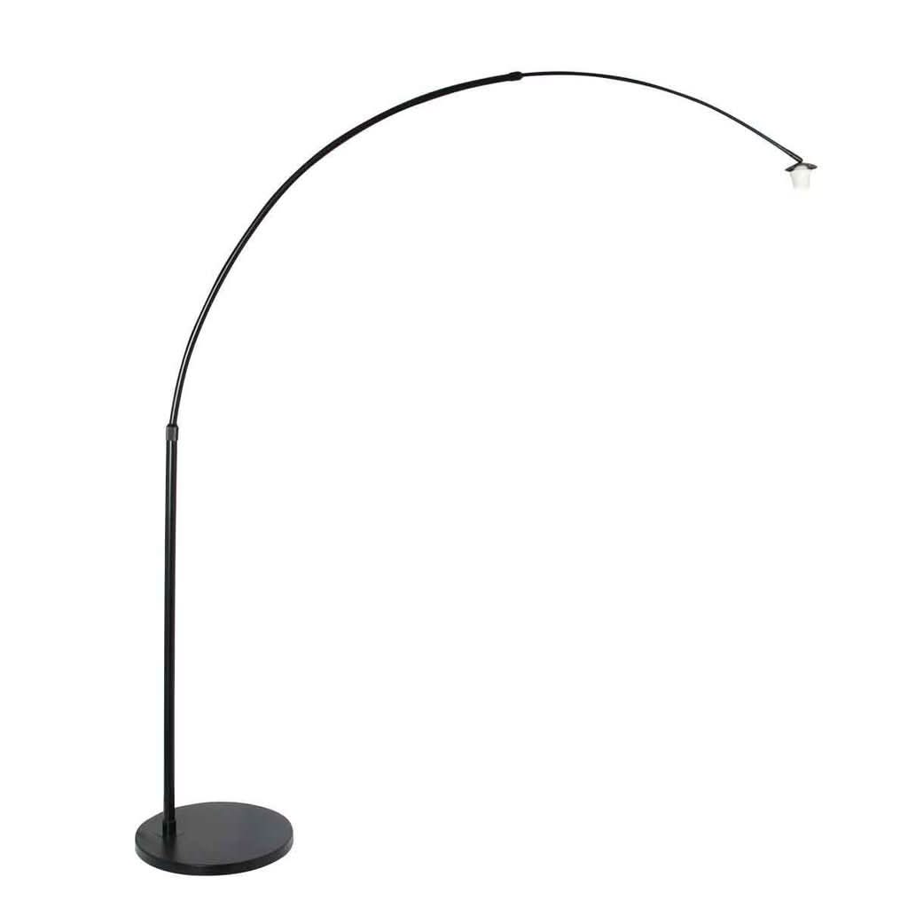 Lampe Arquée Élégante Noir | Byla - Designix Abat - jour