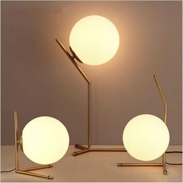 Floor-standing globe lamp | Spherical Radiance