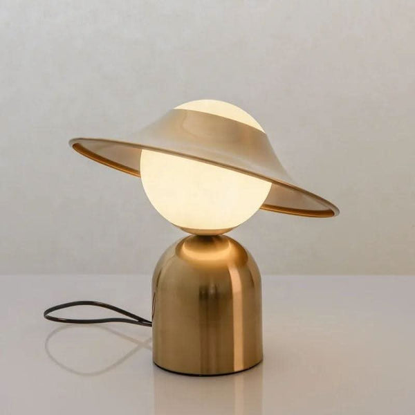 Gold Metal Chinese Lamp | Imperial Aura