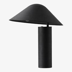 Luxury black designer bedside lamp