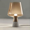 Glass Bedside Lamp | Chic Brilliance