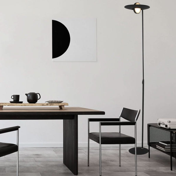 Black LED Floor Lamp | Oyla