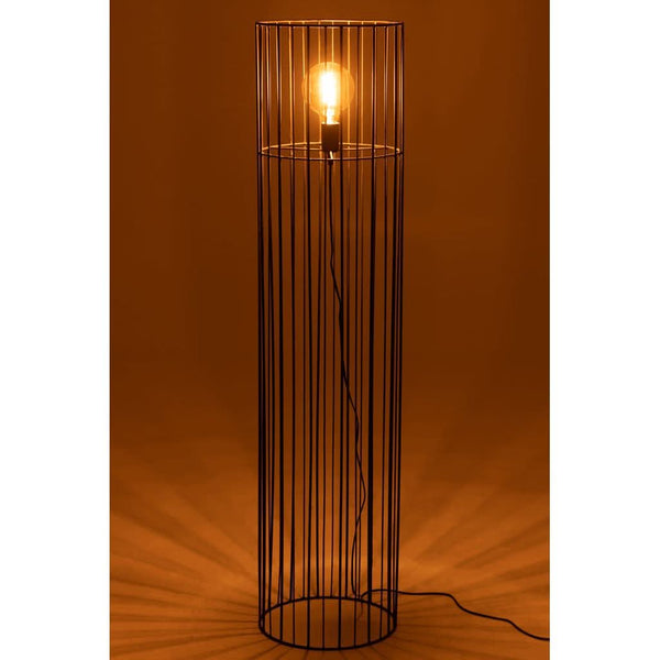Black Metal Floor Lamp
