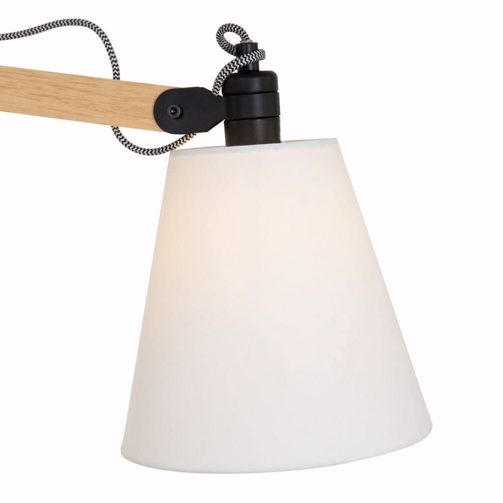 Rustic Wooden Wall Lamp | Eira