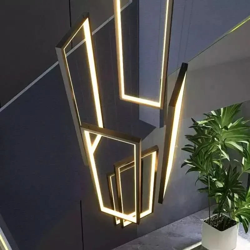 Rectangular Hanging Ceiling Lamp | Luminous Geometry