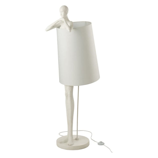 Poly White Men's Lamp